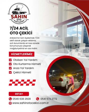 Ankara 7/24 Acil Oto Çekici